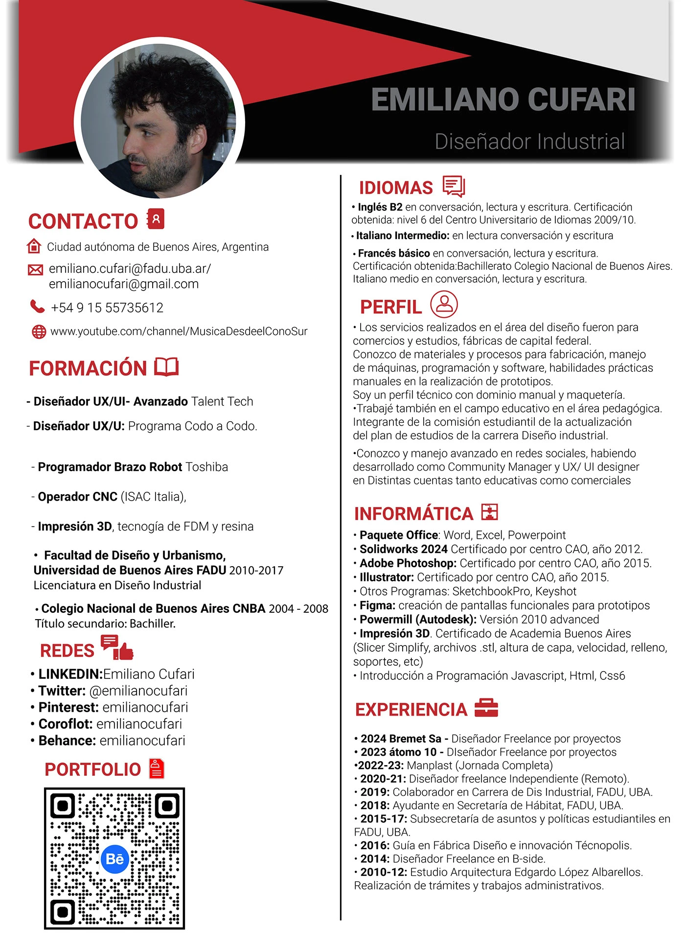 Láminas del sistema de presentación del estudio